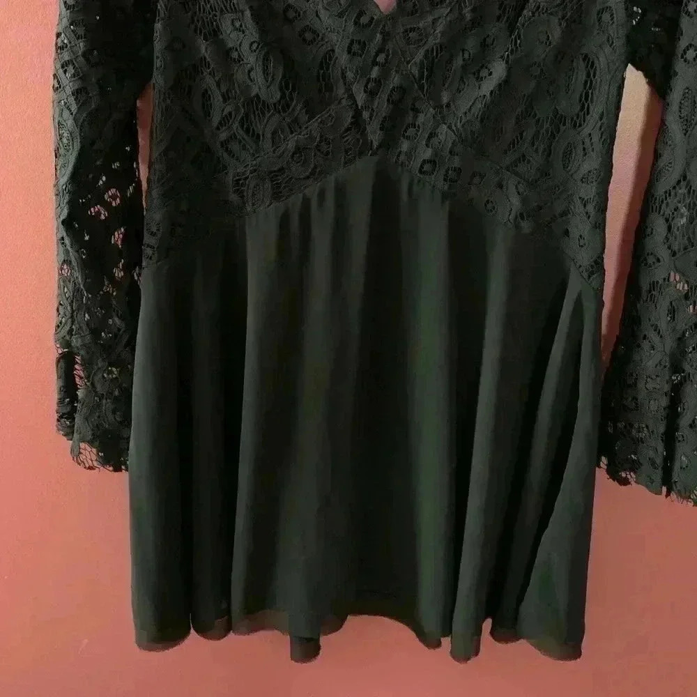 Tularosa Black Lace Dress - Picture 4 of 7